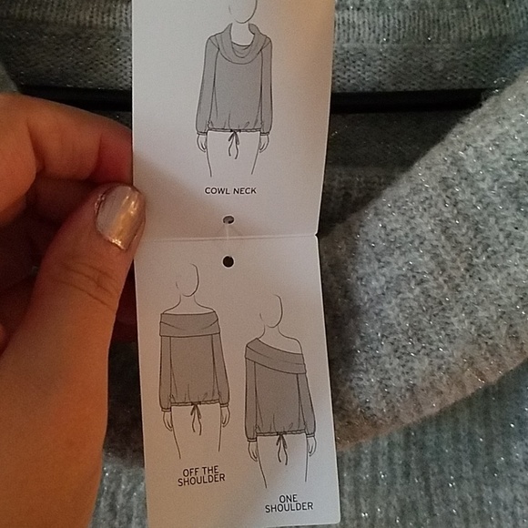 Caslon Cowl Neck Sweater 3-in-1Top - Picture 6 of 7